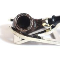Baby Bent Real Briar Rustic Brown Pipe