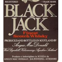 Black Jack 12 Year Old 1980s Fabbri Import - 40% 70cl
