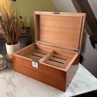 Prestige Princeton Bubinga Humidor - 130 Cigar Capacity