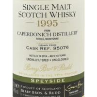 Caperdonich 18 Year Old 1995 Berry Brothers and Rudd - 46% 70cl