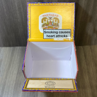 Empty Partagas Capitols Cigar Box