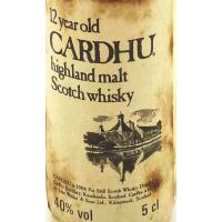 Cardhu 12 year old Miniature - 40% 5cl