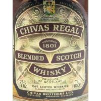 Chivas Regal 12 Year Old 60s/70s - 26 2/3 Fl Oz 75 Proof