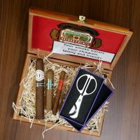 Cigar and Accessory Favourites Gift Box Sampler - 3 Cigars with Cutter