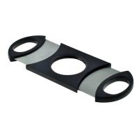 Angelo Black Plastic Cigar Cutter - 80 Ring Gauge