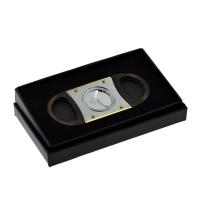 Sikarlan Double Blade Guillotine Cigar Cutter - Black and Gold