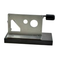 Desk Top Twin Cut Guillotine Cigar Cutter 32 and 54 Ring Gauge