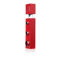 Colibri Quasar Punch Cigar Cutter - Red