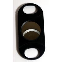 Two Finger Black Plastic 80 Ring Gauge Cigar Cutter