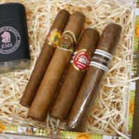 Cuban Beginners Gift Sampler - 4 Cigars & Accessories