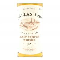 Dallas Dhu 12 Year Old 1990s Gordon & MacPhail Bottle - 40% 70cl