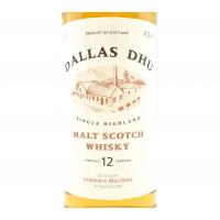 Dallas Dhu 12 Year Old 1990s Gordon & MacPhail Bottle - 40% 70cl