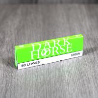 Dark Horse Green Regular Rolling Papers 50 Packs