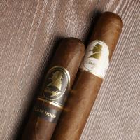 Davidoff Winston Churchill Robusto Sampler - 2 Cigars and Complimentary Limited Edition Davidoff Box with Tubes