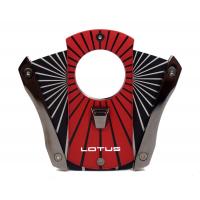 Vertigo by Lotus Deception Techni-Color Cigar Cutter - Red Starburst