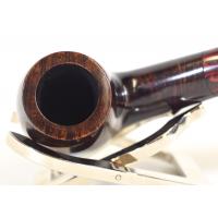 Alfred Dunhill - The White Spot Chestnut 4102 Group 4 Bent Pipe (DUN158)