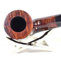 Alfred Dunhill - The White Spot Amber Root 5115 Group 5 Bent Pot Pipe (DUN169)
