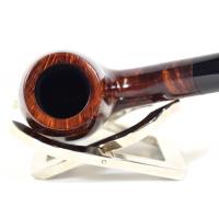 Alfred Dunhill - The White Spot Amber Root 5113 Group 5 Bent Apple Pipe (DUN175)