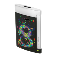 ST Dupont Limited Edition Slim 7 - Dragon Lighter Black & Chrome (Discontinued)