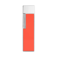 ST Dupont Lighter - Twiggy - Chrome & Coral