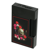 ST Dupont Lighter - Ligne 2 - Memento Mori Black