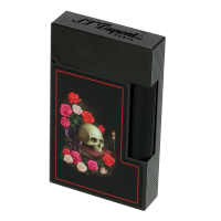 ST Dupont Lighter - Ligne 2 - Mememto Mori Black