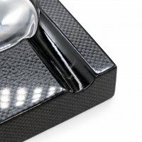Wood Carbon Finish Cigar Ashtray