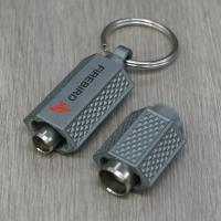 Colibri Firebird Twin Punch Cut Keyring Cigar Cutter - Grey