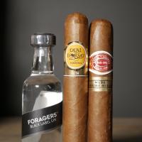 Foragers Black Label Gin + Cuban Cigar Selection Pairing Sampler