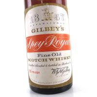 Gilbeys Spey 1950s Royal Fine Old Scotch Whisky - 70 Proof