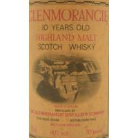 Glenmorangie 10 Year Old 70 Proof Vintage - 40% 75cl