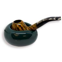 Savinelli Goccia Pipe Stand - Green