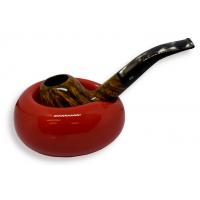 Savinelli Goccia Pipe Stand - Red