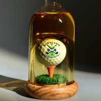 Golf Ball On Tee Mini Whisky Decanter (Stylish Whisky) - 40% 100ml