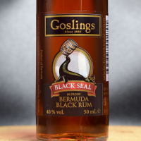 Goslings Black Seal Rum Miniature - 5cl 40%