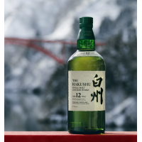Hakushu 12 Year Old Single Japanese Malt Whisky - 70cl 43%