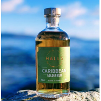 Halls Golden Caribbean 3 Year Old Rum - 45% 70cl