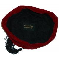 Velvet Havana Cigar Smoking Cap Hat - Red