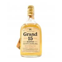 Highland Queen Grand 15 Year Old 1970s Whisky in Original Packaging - 70 Proof 26 2/3 FL. OZ