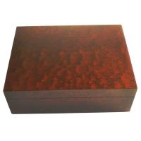 Dark Rosewood Humidor Beginners Set - 25 cigar Capacity