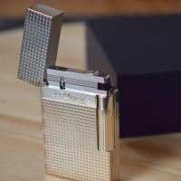 ST Dupont Lighter - Ligne 2 - Diamond Head Silver Finish