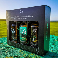 J. Gow 3x5cl Rum Taster Set Gift Pack
