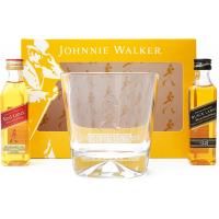 Johnnie Walker 5cl Duo & Glass Tasting Set - 2x5cl