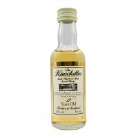 Knockdhu 12 Year Old Bottled 1990s Whisky Miniature - 43% 5cl