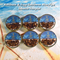 Kohlhase & Kopp Caribbean Blue Range Pipe Tobacco Sampler - 60g