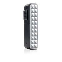 Colibri Quasar Astoria Triple Jet Flame Lighter - Black & Chrome