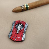 Vertigo by Lotus Deception Techni-Color Cigar Cutter - Red Starburst