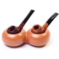 Savinelli Goccia 2 Pipe Stand - Biscuit