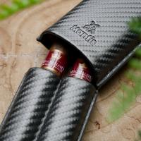 Mitchellero and Mantis Case Carbon Graphite Sampler - 2 Cigars with Cigar Case