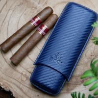Mitchellero and Mantis Case Carbon Midnight Sampler - 2 Cigars with Cigar Case